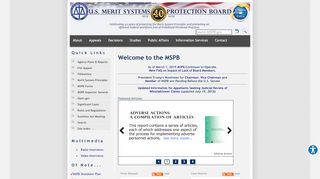 
                            7. mspb.gov - U.S. Merit Systems Protection Board