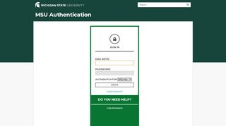 
                            1. MSU Authentication | Michigan State University