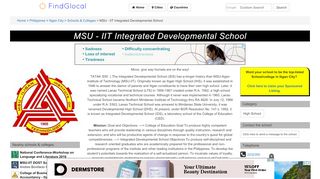 
                            6. MSU - IIT Integrated Developmental School, MSU- Iligan ...