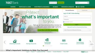 
                            7. M&T Bank - Personal & Business Banking, …