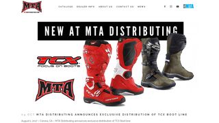 
                            8. MTA Distributing announces exclusive distribution of TCX Boot line ...