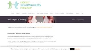 
                            2. Multi-Agency Training - Knowsley Safeguarding Children Partnership