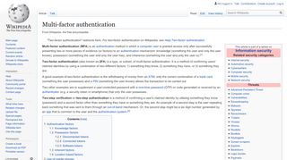 
                            2. Multi-factor authentication - Wikipedia