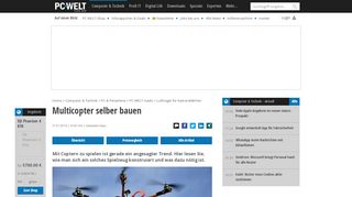 
                            6. Multicopter selber bauen - PC-WELT