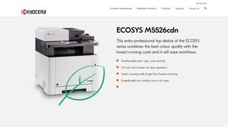 
                            2. Multifunctional ECOSYS M5526cdn | Kyocera