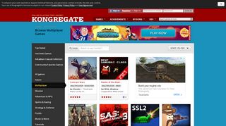 
                            5. Multiplayer games on Kongregate