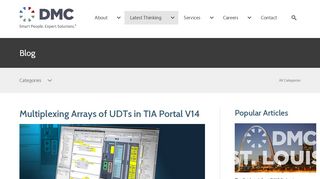 
                            5. Multiplexing Arrays of UDTs in TIA Portal V14 | DMC, Inc.