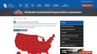 
                            7. Multistate Professional Responsibility Examination - NCBE