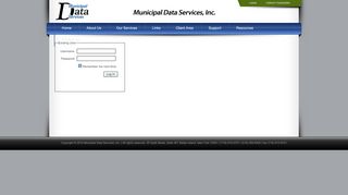 
                            8. Municipal Data Services - Client Area Home