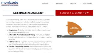 
                            3. MunicodeMeetings agenda management software