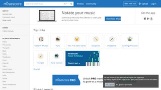 
                            4. MuseScore: Sheet music