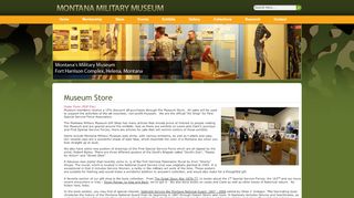 
                            2. Museum Store - Montana Military Museum