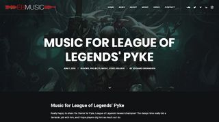 
                            7. Music for League of Legends' Pyke – EB-Music