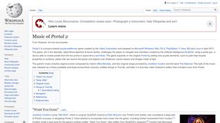 
                            3. Music of Portal 2 - Wikipedia