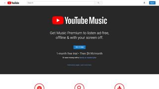 
                            4. Music Premium - YouTube