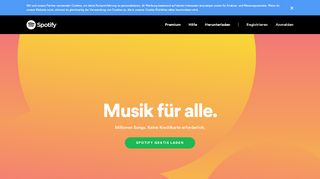 
                            1. Musik für alle - Spotify