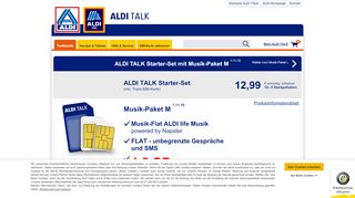 
                            7. Musik-Paket M – Aldi Talk