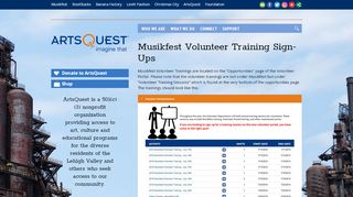 
                            2. Musikfest Volunteer Training — ArtsQuest