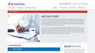 
                            3. Mutual Fund | JM Financial