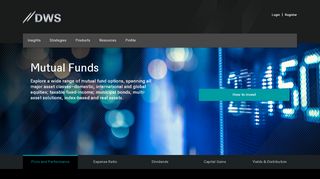 
                            1. Mutual Funds | DWS