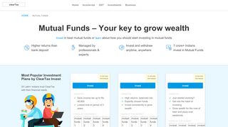 
                            3. Mutual Funds India - Mutual funds Investments - cleartax.in