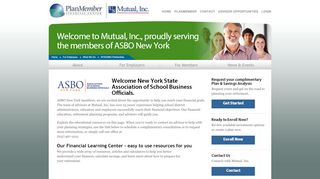 
                            7. Mutual INC | PlanMember Retirement Solutions: NYSASBO Partnership