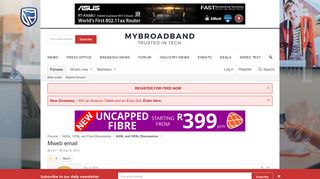 
                            8. Mweb email | MyBroadband Forum