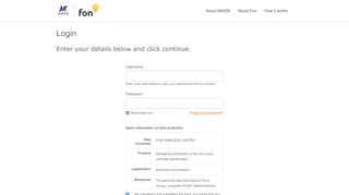 
                            6. MWEB with Fon - Login