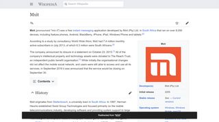 
                            5. Mxit - Wikipedia