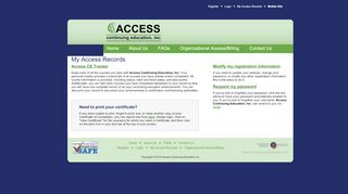 
                            3. My Access Records - Access Continuing Education | Nursing ...