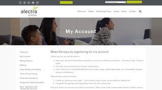 
                            1. My Account – Alectra Utilities