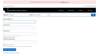
                            1. My Account | Ann Arbor District Library