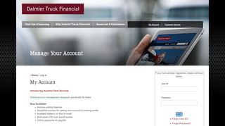 
                            6. My Account - Daimler Truck Financial