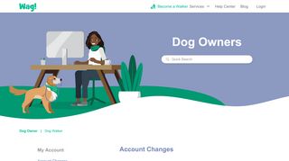 
                            8. My Account - Dog Owners - Wag!