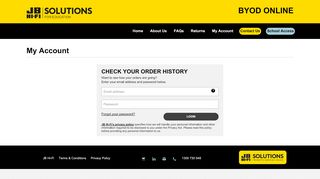 
                            7. My Account - JB Hi-Fi Solutions BYOD