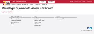 
                            2. My Account | Kellogg's Family Rewards