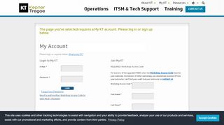 
                            9. My Account - Kepner-Tregoe Training Products - Training ...