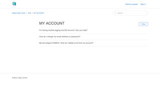 
                            3. MY ACCOUNT – Kidbox Help Center