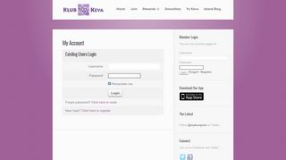 
                            2. My Account | Klub Keva