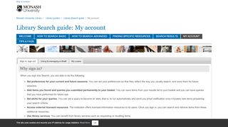 
                            4. My account - Library Search guide - Library guides at Monash ...