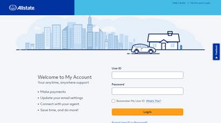 
                            5. My Account | Login - Allstate