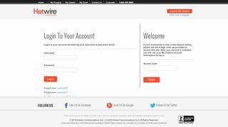 
                            11. My Account Login - gethotwired.com