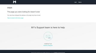 
                            2. My Account – M1 Finance | Support