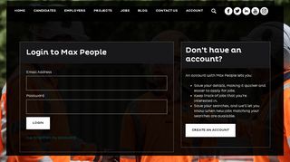 
                            6. My Account | Max People
