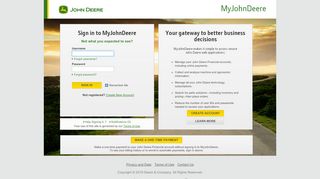 
                            2. My Account - MyJohnDeere Login