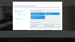 
                            3. My Account Online | Aberdeen Standard Investments