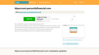 
                            6. My Account Personify Financial (Myaccount ...