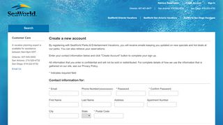 
                            5. My Account - res.vacations.seaworld.com