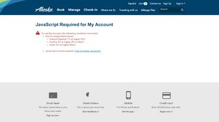 
                            2. My Account Sign up - Alaska Airlines