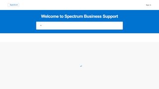 
                            2. My Account - SpectrumBusiness.net